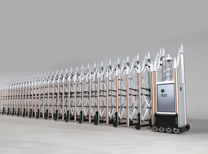 经典插花铸铝门JZ-08